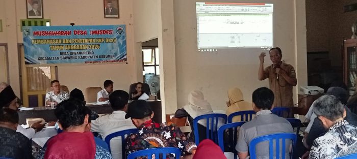 MUSDES PEMBAHASAN DAN PENETAPAN RKP DESA TAHUN ANGGARAN 2025 01