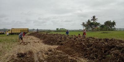 Pembangunan Jalan Usaha Tani di Blok Silaban Desa Giwangretno
